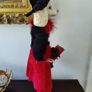 Vintage Porcelain Poodle